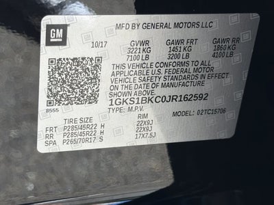 2018 GMC Yukon SLT