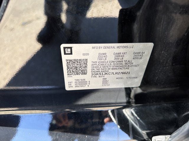 2020 GMC Yukon XL SLT Standard Edition