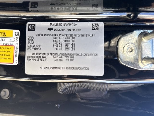 2022 GMC Yukon XL AT4