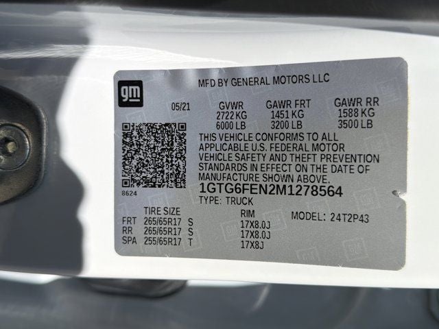 2021 GMC Canyon AT4 w/Leather