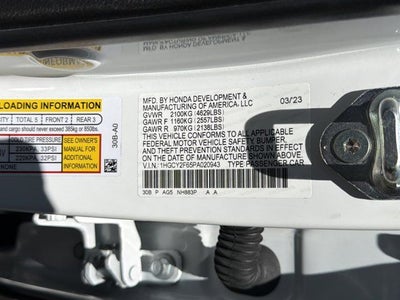 2023 Honda Accord Hybrid EX-L