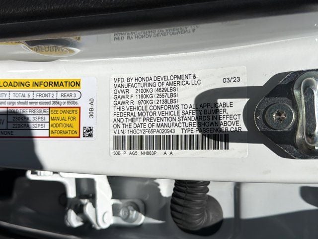 2023 Honda Accord Hybrid EX-L