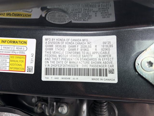 2026 Honda Civic LX