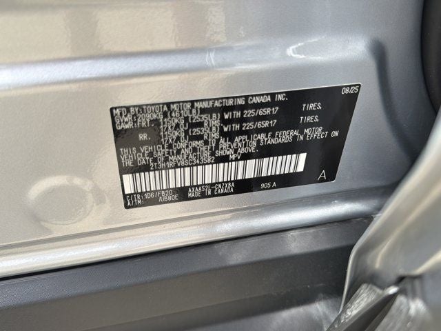 2025 Toyota RAV4 LE