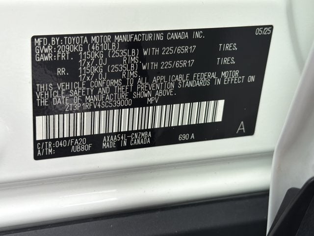 2025 Toyota RAV4 XLE