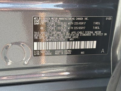 2025 Toyota RAV4 XLE