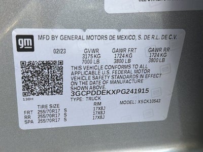 2023 Chevrolet Silverado 1500 LT