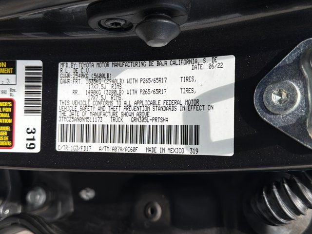 2022 Toyota Tacoma TRD Sport V6