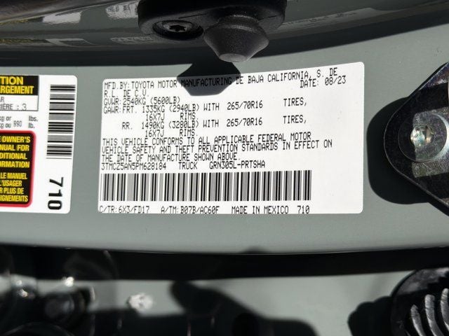 2023 Toyota Tacoma TRD Off-Road V6