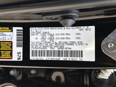 2023 Toyota Tacoma SR V6