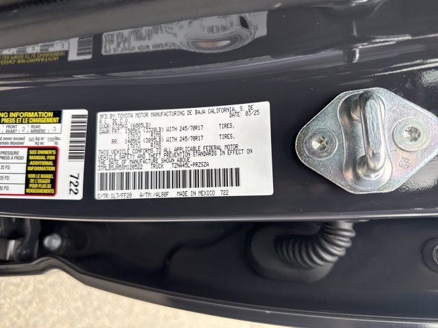 2025 Toyota Tacoma SR5