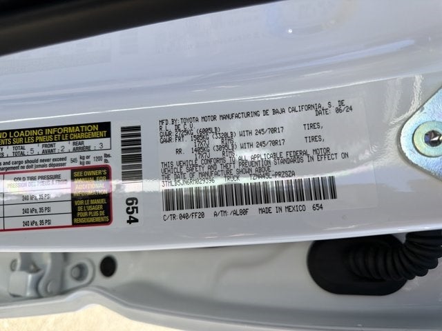 2024 Toyota Tacoma SR5