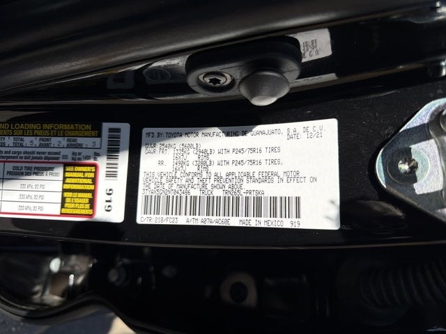 2022 Toyota Tacoma SR5