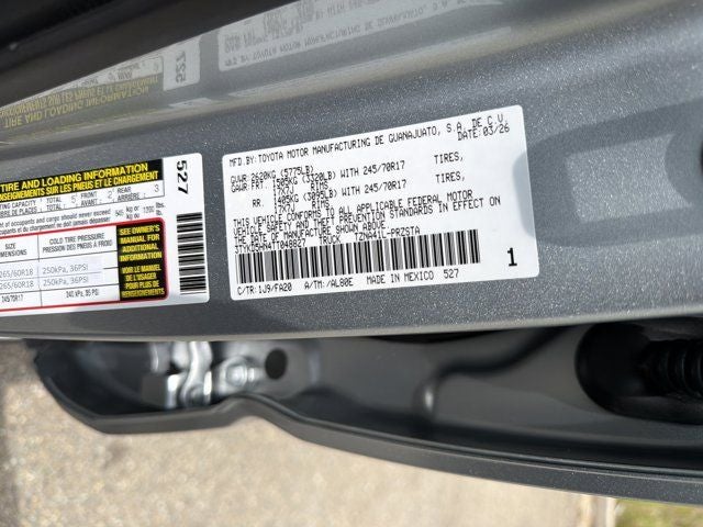 2026 Toyota Tacoma SR