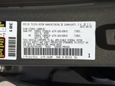 2025 Toyota Tacoma TRD Sport