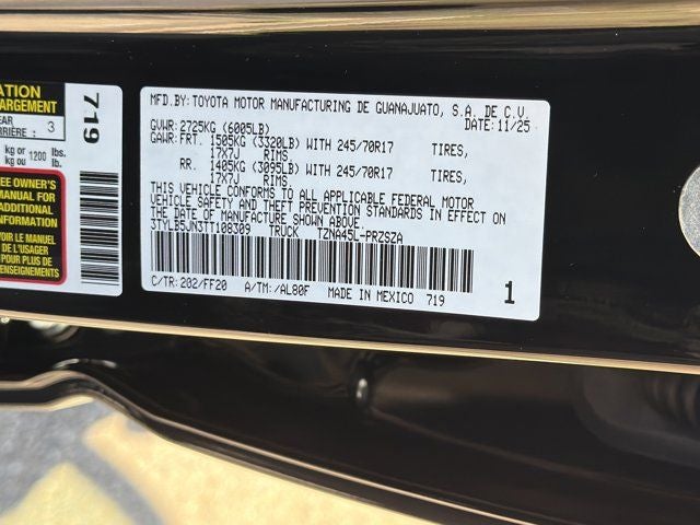 2026 Toyota Tacoma SR5