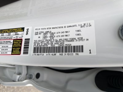 2024 Toyota Tacoma SR5