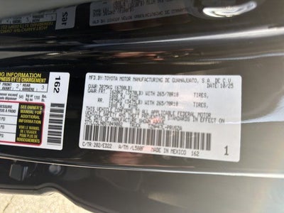 2025 Toyota Tacoma Hybrid TRD Pro