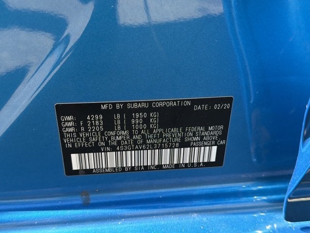 2020 Subaru Impreza Premium