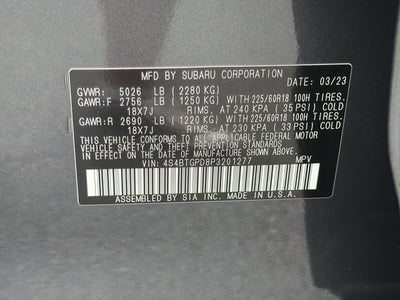 2023 Subaru Outback Touring XT