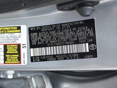 2023 Toyota Camry LE