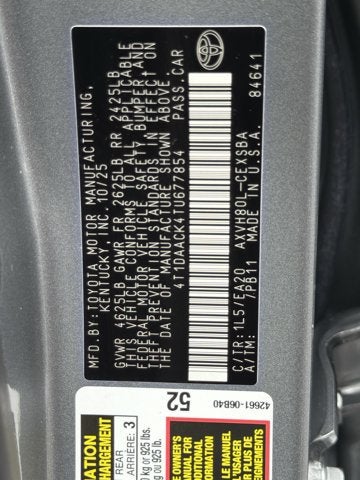 2026 Toyota Camry SE