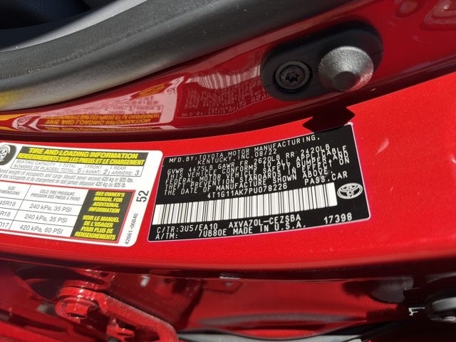 2023 Toyota Camry SE