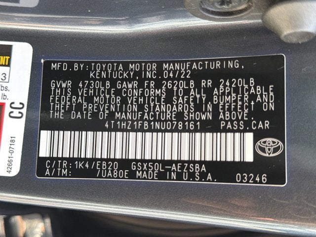 2022 Toyota Avalon Touring