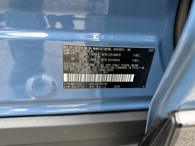 2022 Toyota RAV4 Hybrid SE