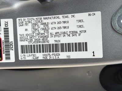 2024 Toyota Tundra SR5