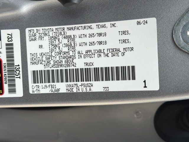 2024 Toyota Tundra SR5