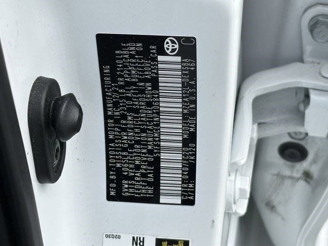 2022 Toyota Corolla SE