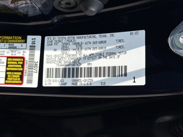 2023 Toyota Sequoia Platinum