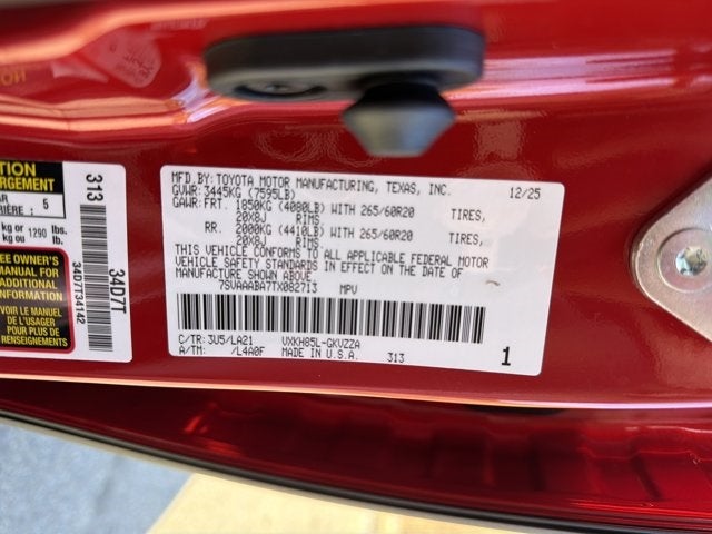 2026 Toyota Sequoia Platinum