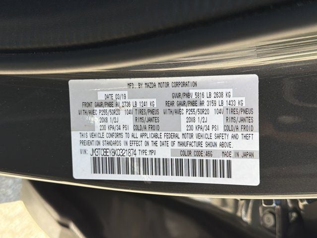 2019 Mazda Mazda CX-9 Signature