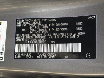 2024 Toyota Land Cruiser Base