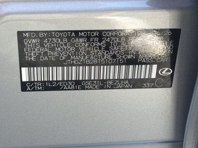 2026 Lexus IS 350 F SPORT