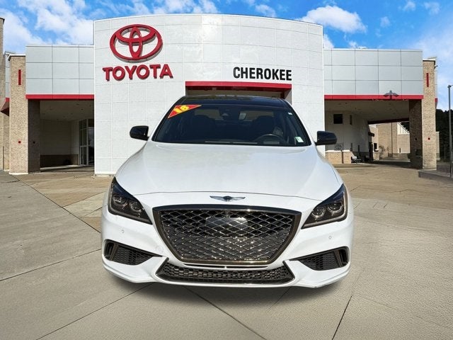 Used 2018 GENESIS G80 Sport with VIN KMHGN4JB2JU253205 for sale in Canton, GA