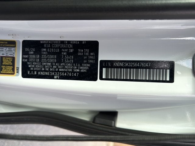 2025 Kia Carnival SX