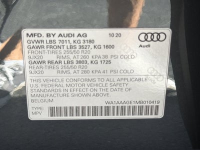 2021 Audi e-tron Premium quattro