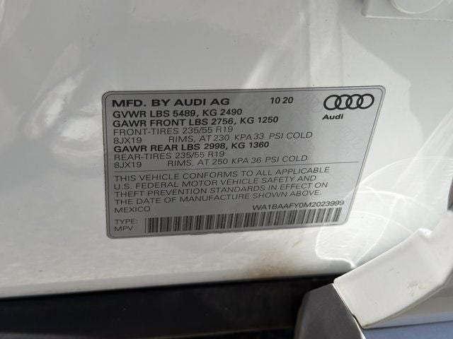 2021 Audi Q5 quattro