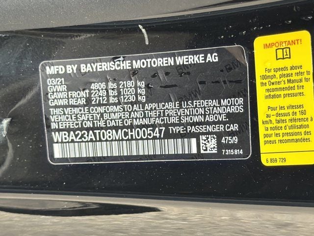 2021 BMW 4 Series 430i