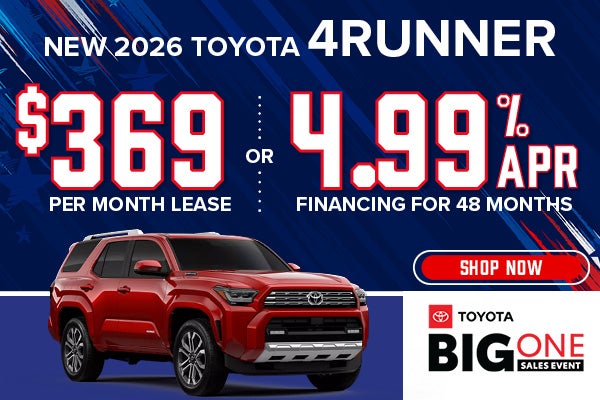 New 2026 Toyota 4Runner