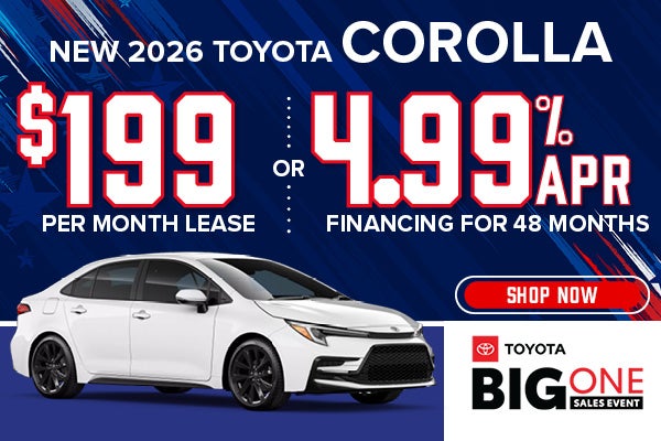 New 2026 Toyota Corolla