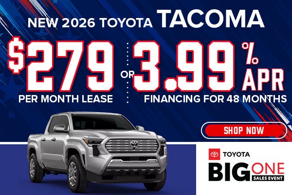 New 2026 Toyota Tacoma