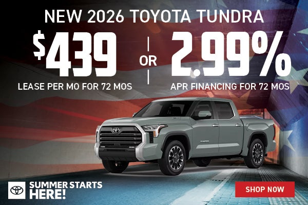 New 2026 Toyota Tundra
