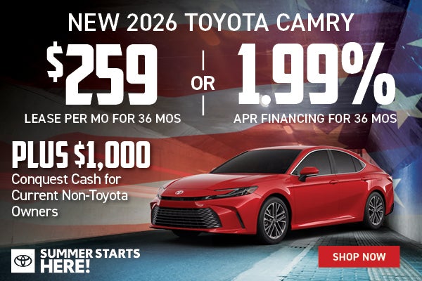 New 2026 Toyota Camry