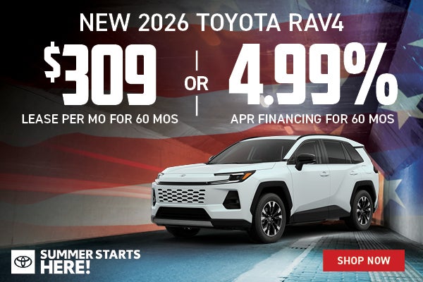 New 2026 Toyota RAV4