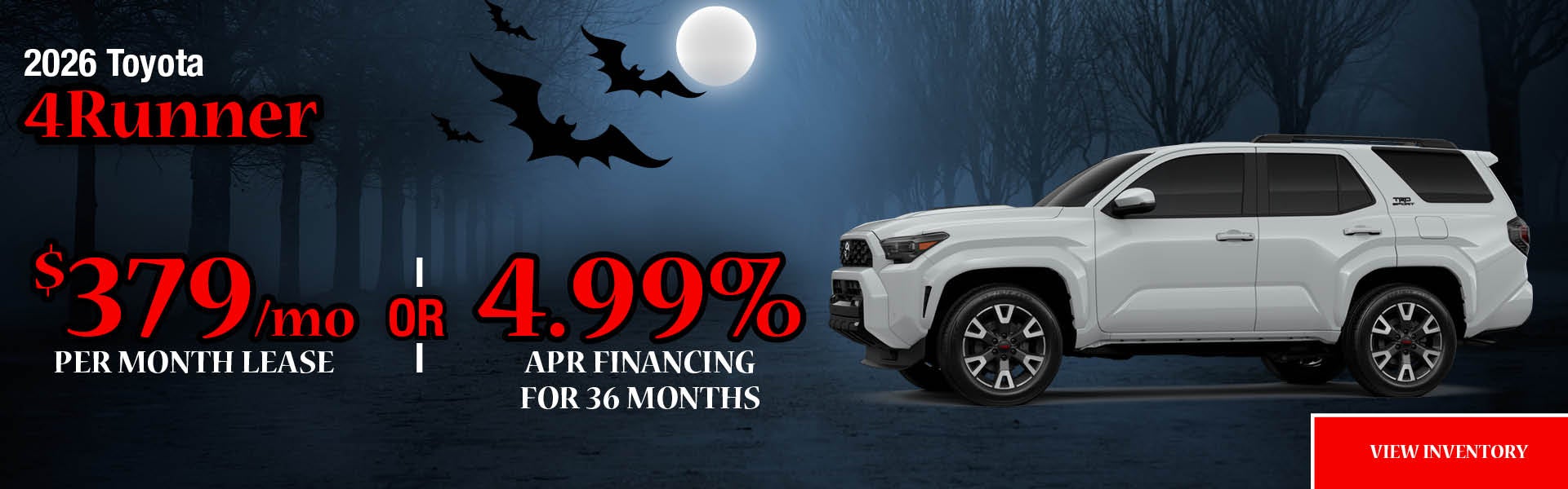 New 2026 Toyota 4Runner