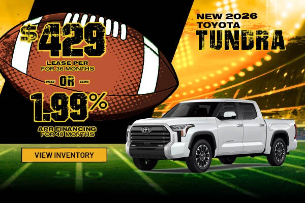 New 2026 Toyota Tundra